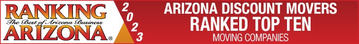 Arizona's Discount Movers Ranked TOP TEN by Ranking Arizona again in 2023!